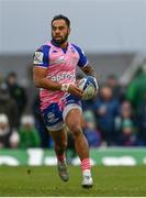 12 December 2021; Telusa Veainu of Stade Francais during the Heineken Champions Cup Pool B match between Connacht and Stade Francais Paris at the Sportsground in Galway. Photo by Harry Murphy/Sportsfile