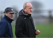 12 December 2021; Loughmore-Castleiney coach Michael Dempsey, right, and manager Frankie McGrath before the AIB Munster GAA Hurling Senior Club Championship Semi-Final match between Ballygunner and Loughmore-Castleiney at Fraher Field in Dungarvan, Waterford. Photo by Piaras Ó Mídheach/Sportsfile