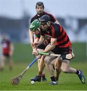 12 December 2021; Noel McGrath of Loughmore-Castleiney in action against Barry Coughlan of Ballygunner during the AIB Munster GAA Hurling Senior Club Championship Semi-Final match between Ballygunner and Loughmore-Castleiney at Fraher Field in Dungarvan, Waterford. Photo by Piaras Ó Mídheach/Sportsfile