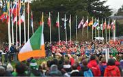 12 December 2021; A general view of action during the Under 20 Men's during the SPAR European Cross Country Championships Fingal-Dublin 2021 at the Sport Ireland Campus in Dublin. Photo by Ramsey Cardy/Sportsfile