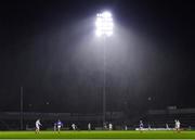 11 December 2021; A general view during the 2021 AIB Leinster Club Senior Hurling Championship Semi-Final match between Clough-Ballacolla and Kilmacud Crokes at MW Hire O'Moore Park in Portlaoise, Laois. Photo by Piaras Ó Mídheach/Sportsfile