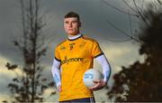 14 December 2021; Jordan Morrissey, DCU DÉ and Carlow footballer, during the Electric Ireland GAA Higher Education Draw at Carlow IT in Carlow. Photo by Seb Daly/Sportsfile