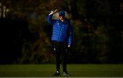 14 December 2021; Head coach Leo Cullen during a Leinster Rugby squad training session at UCD in Dublin. Photo by Harry Murphy/Sportsfile