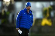 14 December 2021; Head coach Leo Cullen during a Leinster Rugby squad training session at UCD in Dublin. Photo by Harry Murphy/Sportsfile