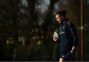 14 December 2021; James Lowe during a Leinster Rugby squad training session at UCD in Dublin. Photo by Harry Murphy/Sportsfile