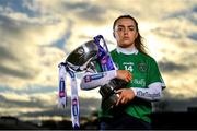 15 December 2021; Camogie player and reigning AIB All-Ireland Senior Camogie Club champion, Siobhan McGrath of Sarsfields, Galway, ahead of the AIB All-Ireland Senior Camogie Club Championship final against against Outlart The Ballagh, Wexford. The sides will go head-to-head at UPMC Nowlan Park, Kilkenny at 1.30pm on Saturday, December 18th. This year’s AIB Club Championships celebrate #TheToughest players in Gaelic Games - those who are not defined by what they have won, but by how they persevere no matter what - and this Saturday’s showdown is set to be no exception. Photo by Ramsey Cardy/Sportsfile