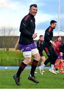 15 December 2021; Peter O'Mahony during Munster Rugby squad training at the University of Limerick in Limerick. Photo by Brendan Moran/Sportsfile