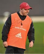 15 December 2021; Defence coach JP Ferreira during Munster Rugby squad training at the University of Limerick in Limerick. Photo by Brendan Moran/Sportsfile
