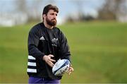 15 December 2021; Jean Kleyn during Munster Rugby squad training at the University of Limerick in Limerick. Photo by Brendan Moran/Sportsfile