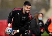15 December 2021; Conor Murray during Munster Rugby squad training at the University of Limerick in Limerick. Photo by Brendan Moran/Sportsfile