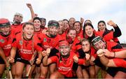 18 December 2021; Oulart the Ballagh players celebrate after the 2020 AIB All-Ireland Senior Club Camogie Championship Final match between Sarsfields and Oulart the Ballagh at UMPC Nowlan Park, Kilkenny. Photo by Eóin Noonan/Sportsfile