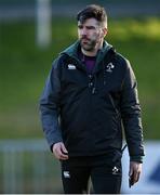 18 December 2021; Ireland athletic performance coach Michael Devine before the U20's International match between Ireland and Italy at UCD Bowl in Dublin. Photo by Piaras Ó Mídheach/Sportsfile