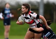 18 December 2021; A general view of the action during the Bank of Ireland Leinster Rugby U16 Girls' Plate Final match between Navan RFC and Enniscorthy RFC at Carlow IT in Carlow. Photo by Matt Browne/Sportsfile