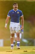 18 December 2021; Giacomo Ferrari of Italy during the U20's International match between Ireland and Italy at UCD Bowl in Dublin. Photo by Piaras Ó Mídheach/Sportsfile