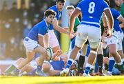 18 December 2021; Gianluca Tomaselli of Italy during the U20's International match between Ireland and Italy at UCD Bowl in Dublin. Photo by Piaras Ó Mídheach/Sportsfile