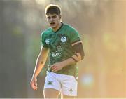 18 December 2021; Aitzol King of Ireland during the U20's International match between Ireland and Italy at UCD Bowl in Dublin. Photo by Piaras Ó Mídheach/Sportsfile