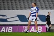 18 December 2021; Eamonn Callaghan of Naas celebrates after kicking a point during the AIB Leinster GAA Football Senior Club Championship Semi-Final match between Shelmaliers and Naas at Croke Park in Dublin. Photo by Seb Daly/Sportsfile
