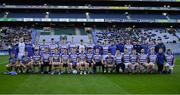 18 December 2021; The Naas squad before the AIB Leinster GAA Football Senior Club Championship Semi-Final match between Shelmaliers and Naas at Croke Park in Dublin. Photo by Ray McManus/Sportsfile