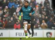 19 December 2021; Bundee Aki of Connacht before the Heineken Champions Cup Pool B match between Leicester Tigers and Connacht at Mattioli Woods Welford Road in Leicester, England. Photo by Harry Murphy/Sportsfile