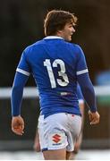 18 December 2021; Dewi Passarella of Italy during the U20's International match between Ireland and Italy at UCD Bowl in Dublin. Photo by Piaras Ó Mídheach/Sportsfile