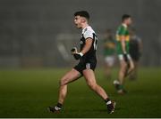 19 December 2021; Shealin Johnston of Kilcoo celebrates at the final whistle after the AIB Ulster GAA Football Club Senior Championship Semi-Final match between Glen and Kilcoo at Athletic Grounds in Armagh. Photo by David Fitzgerald/Sportsfile