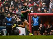19 December 2021; Tiernan O'Halloran of Connacht during the Heineken Champions Cup Pool B match between Leicester Tigers and Connacht at Mattioli Woods Welford Road in Leicester, England. Photo by Harry Murphy/Sportsfile