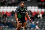 19 December 2021; Tietie Tuimauga of Connacht during the Heineken Champions Cup Pool B match between Leicester Tigers and Connacht at Mattioli Woods Welford Road in Leicester, England. Photo by Harry Murphy/Sportsfile