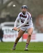19 December 2021; Mark McGuigan of Slaughtneil during the AIB Ulster GAA Hurling Senior Club Championship Final match between Ballycran and Slaughtneil at Corrigan Park in Belfast. Photo by Ramsey Cardy/Sportsfile