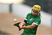 18 December 2021; Siobhán McGrath of Sarsfields during the 2020 AIB All-Ireland Senior Club Camogie Championship Final match between Sarsfields and Oulart the Ballagh at UMPC Nowlan Park, Kilkenny. Photo by Eóin Noonan/Sportsfile