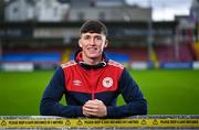 22 December 2021; Joe Redmond poses for a portrait during a St Patrick's Athletic media event at Richmond Park in Dublin. Photo by Piaras Ó Mídheach/Sportsfile