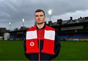 22 December 2021; Mark Doyle poses for a portrait during a St Patrick's Athletic media event at Richmond Park in Dublin. Photo by Piaras Ó Mídheach/Sportsfile