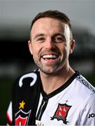 23 December 2021; Dundalk new signing Keith Ward is unveiled at Oriel Park in Dundalk, Louth. Photo by Ramsey Cardy/Sportsfile