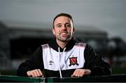 23 December 2021; Dundalk new signing Keith Ward is unveiled at Oriel Park in Dundalk, Louth. Photo by Ramsey Cardy/Sportsfile