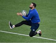 28 December 2021; Robbie Henshaw during Leinster rugby squad training at Energia Park in Dublin. Photo by Piaras Ó Mídheach/Sportsfile