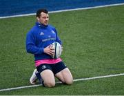 28 December 2021; Cian Healy during Leinster rugby squad training at Energia Park in Dublin. Photo by Piaras Ó Mídheach/Sportsfile