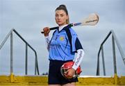 5 January 2022; Gailltír camogie player Ciara Jackman in attendance at the AIB Camogie Club Provincial Finals Media Day ahead of the AIB All-Ireland Intermediate Camogie Club Championship 2020 Final, which takes place at Semple Stadium, this Saturday, January 8th at 1.30pm and will see Gailltír take on Leinster champions, St.Rynagh’s of Offaly, in what is a repeat of the 2019/2020 Intermediate Final. The AIB All-Ireland Junior Camogie Club Championship 2020 Final will take place this Sunday, January 9th, with Raharney of Westmeath up against Clanmaurice of Kerry at Moyne Templetouhy GAA Club at 2pm. Both finals will be be streamed live on the Official Camogie Youtube Channel. It’s also an action-packed weekend in the AIB GAA Club Championships. Kilmacud Crokes of Dublin will take on Kildare champions Naas GAA in the AIB Leinster Senior Football Club Championship Final at 5pm on Saturday, January 8th, which will be aired live on RTÉ 2. Mayo’s Knockmore will battle it out against Roscommon’s Padraig Pearses in the AIB Connacht Senior Football Club Championship Final at 1.30pm in Ballina on Sunday, January 9th and will be shown live on TG4. Waterford’s Ballygunner will face off against Limerick champions Kilmallock in the AIB GAA Munster Senior Club Hurling Championship Final at Páirc Uí Chaoimh at 3.30pm on Sunday, January 9th and will also be shown live on TG4. This year’s AIB Club Championships celebrate #TheToughest players in Gaelic Games - those who are not defined by what they have won, but by how they persevere no matter. Photo by Sam Barnes/Sportsfile