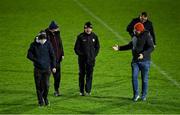 5 January 2022; Kerry manager Jack O'Connor makes his way across the pitch with journalists after the McGrath Cup Group B match between Kerry and Limerick at Austin Stack Park in Tralee, Kerry. Photo by Brendan Moran/Sportsfile
