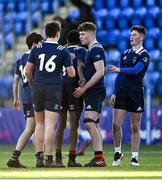 4 January 2022; North Midlands players after the Bank of Ireland Leinster Rugby Shane Horgan Cup Round 4 match between North East and North Midlands at Energia Park in Dublin. Photo by Piaras Ó Mídheach/Sportsfile