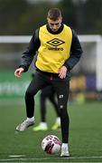 6 January 2022; Daniel Kelly during a Dundalk pre-season training session at Oriel Park in Dundalk, Louth. Photo by Seb Daly/Sportsfile