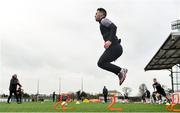 6 January 2022; Patrick Hoban during a Dundalk pre-season training session at Oriel Park in Dundalk, Louth. Photo by Seb Daly/Sportsfile