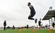 6 January 2022; Mayowa Animasahun during a Dundalk pre-season training session at Oriel Park in Dundalk, Louth. Photo by Seb Daly/Sportsfile