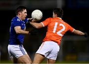 6 January 2022; Killian Brady of Cavan in action against Stefan Campbell of Armagh during the Dr McKenna Cup Round 1 match between Cavan and Armagh at Kingspan Breffni in Cavan. Photo by David Fitzgerald/Sportsfile
