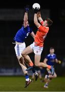 6 January 2022; Rian O'Neill of Armagh in action against Michael Argue of Cavan during the Dr McKenna Cup Round 1 match between Cavan and Armagh at Kingspan Breffni in Cavan. Photo by David Fitzgerald/Sportsfile