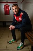 7 January 2022; St Patrick's Athletic new signing Eoin Doyle is unveiled at Richmond Park in Dublin. Photo by Seb Daly/Sportsfile