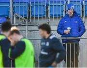 7 January 2022; Leinster head coach Leo Cullen looks on before a development match between Leinster A and Ireland U20 at Energia Park in Dublin. Photo by Harry Murphy/Sportsfile