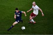 28 November 2021; Lee Desmond of St Patrick's Athletic and Georgie Kelly of Bohemians during the Extra.ie FAI Cup Final match between Bohemians and St Patrick's Athletic at Aviva Stadium in Dublin. Photo by Ben McShane/Sportsfile