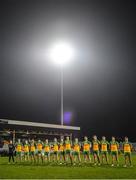 7 January 2022; Donegal team line up before the Dr McKenna Cup Round 1 match between Donegal and Down at Pairc MacCumhaill in Ballybofey, Donegal. Photo by Ramsey Cardy/Sportsfile