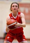 7 January 2022; Edel Thornton of Singleton Supervalu Brunell during the InsureMyHouse.ie Paudie O’Connor Cup semi-final match between The Address UCC Glanmire and Singleton's SuperValu Brunell at Neptune Stadium in Cork. Photo by Brendan Moran/Sportsfile