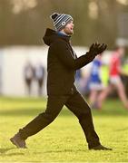 8 January 2022; Longford manager Billy O'Loughlin during the O'Byrne Cup group A match between Longford and Louth at Rathcline GAA club in Lanesboro, Longford. Photo by Ramsey Cardy/Sportsfile