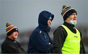 8 January 2022; Tipperary manager Colm Bonnar, right, with selectors Tommy Dunne, centre, and Paul Curran, left, during the Co-Op Superstores Munster Hurling Cup quarter-final match between Kerry and Tipperary at Austin Stack Park, in Tralee, Kerry. Photo by Eóin Noonan/Sportsfile